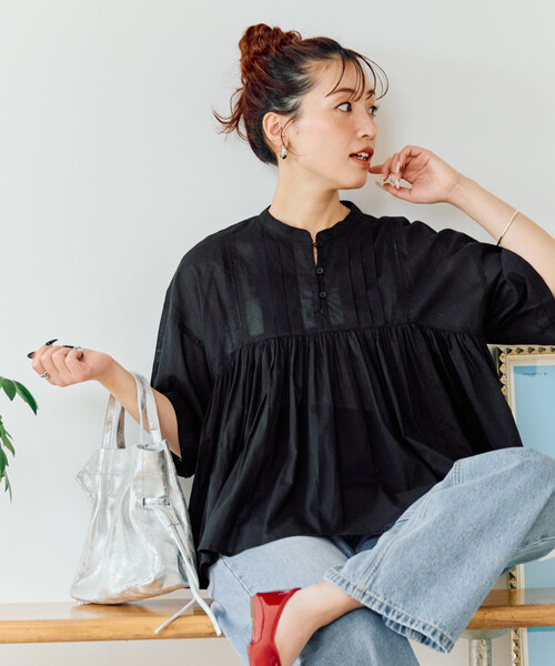 FREAK'S STORE（フリークスストア） ブラウス シャツ 半袖 限定展開