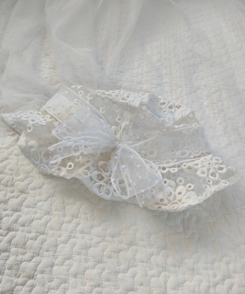 「kids zoo」 「KIDS」帽子 50 ホワイト キッズ_画像7