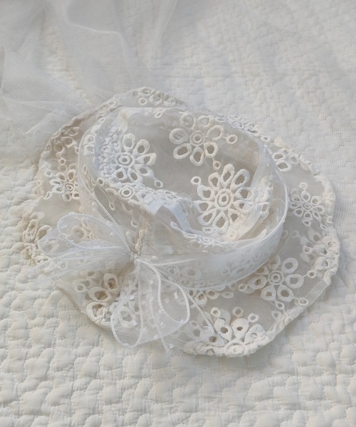 「kids zoo」 「KIDS」帽子 50 ホワイト キッズ_画像8