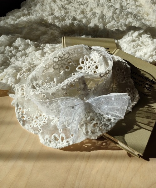 「kids zoo」 「KIDS」帽子 50 ホワイト キッズ_画像9