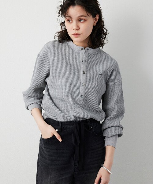 Whim Gazette（ウィム ガゼット） tシャツ サーマルヘンリープル