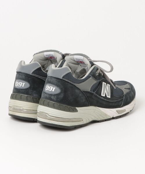 「New Balance」 ローカットスニーカー US9 ネイビー メンズ_画像2