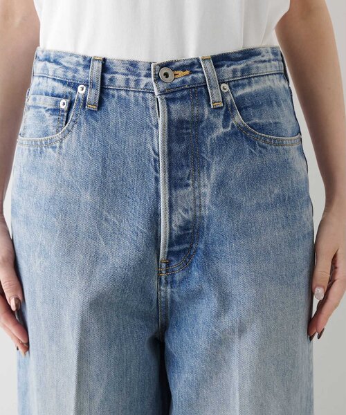 ジーンズ デニム デニムパンツ ストレートデニム レディースの画像