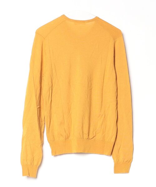 「BEAMS LIGHTS」 長袖ニット L イエロー レディース_画像2