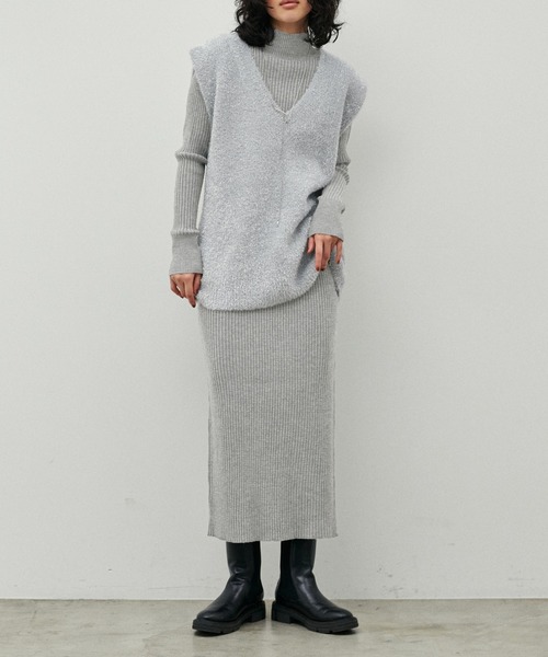 「LARUTA」 セットアップ FREE オフホワイト レディース_画像9