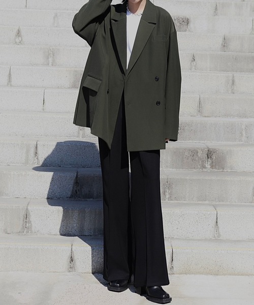 「Loose/ルース」 スラックス M インディゴブルー メンズ_画像6