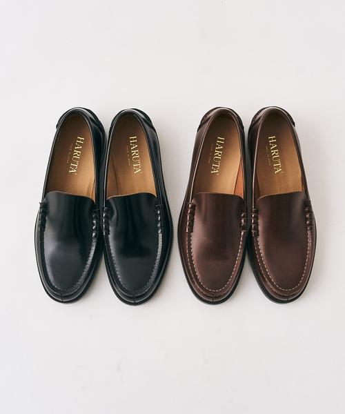 HARUTA（ハルタ） ローファー 417別注 Vamp Loafers メンズ : ZOZOTOWN