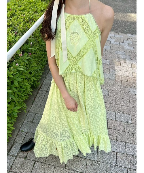 LILY BROWN（リリーブラウン） ワンピース コットンレースワンピース