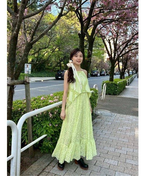 LILY BROWN（リリーブラウン） ワンピース コットンレースワンピース