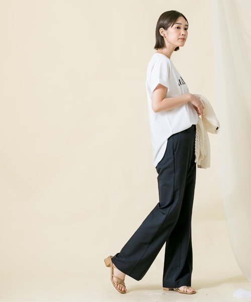 「Gready Brilliant」 半袖Tシャツ 38 オフホワイト レディース_画像6