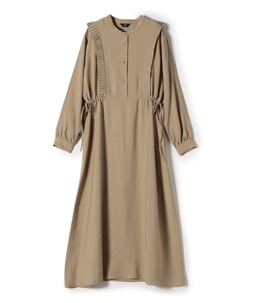 「SHIPS Colors」 長袖ワンピース ONE SIZE ネイビー レディース_画像4