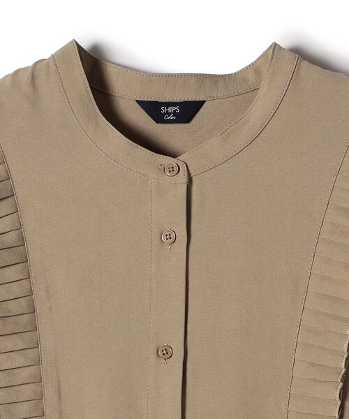 「SHIPS Colors」 長袖ワンピース ONE SIZE ネイビー レディース_画像9