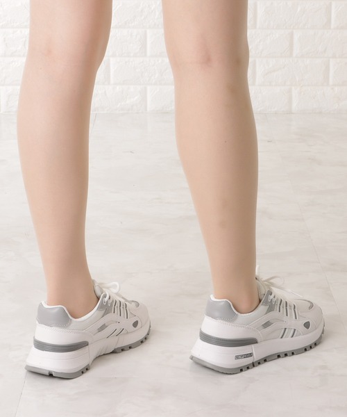 「Lace Ladies」 ローカットスニーカー 24 ピンク レディース_画像8