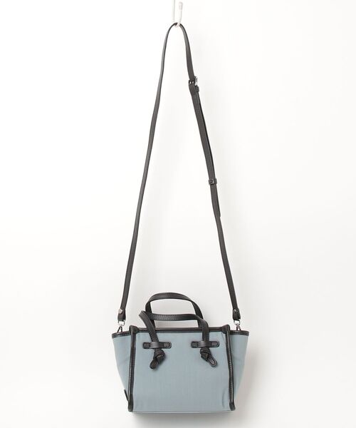 GIANNI CHIARINI（ジャンニ キアリーニ） 2WAYバッグ - ブルー 