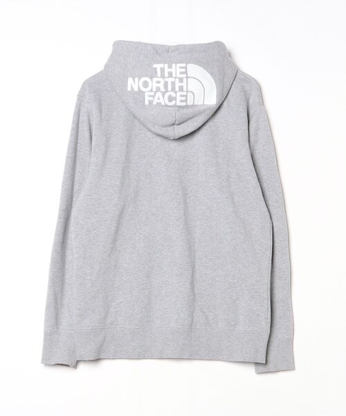 「THE NORTH FACE」 ワンポイントジップアップパーカー M グレー メンズの画像