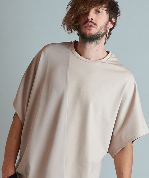 「NO ID.」 半袖Tシャツ ONE SIZE ブラック メンズ_画像4