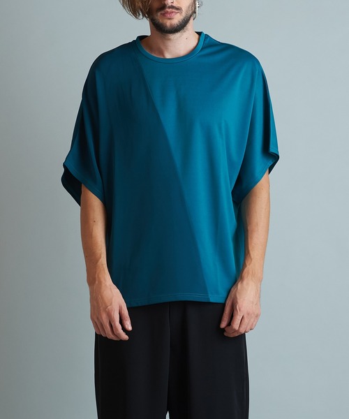 「NO ID.」 半袖Tシャツ ONE SIZE ブラック メンズ_画像8