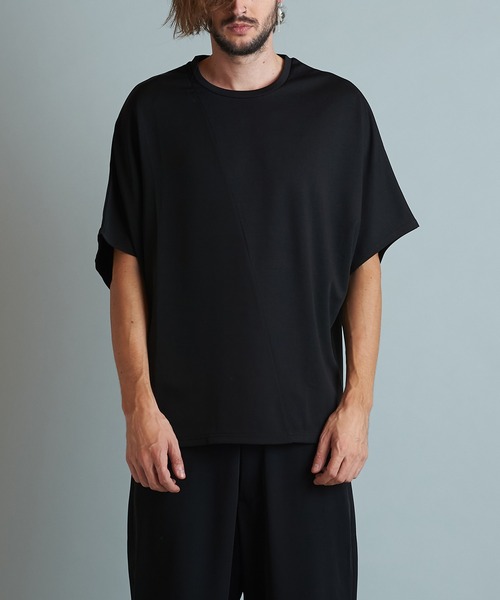 「NO ID.」 半袖Tシャツ ONE SIZE ブラック メンズ_画像10
