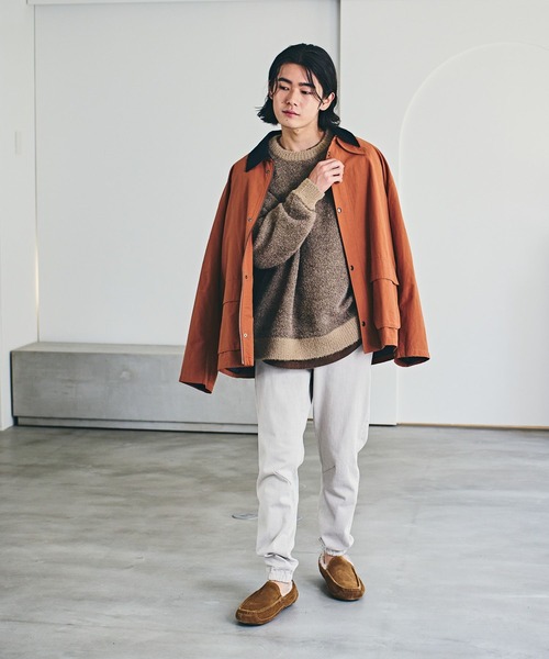 「BAYFLOW」 ジャケット MEDIUM オレンジ メンズの画像