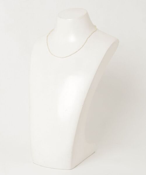 「anq.」 ネックレス ONE SIZE ホワイト レディース_画像2