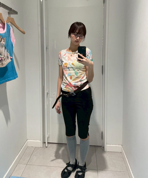 tシャツ 「Ashley Williams」 BABY TEE レディース メンズの画像