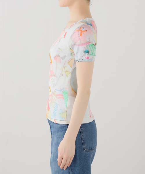 tシャツ 「Ashley Williams」 BABY TEE レディース メンズの画像
