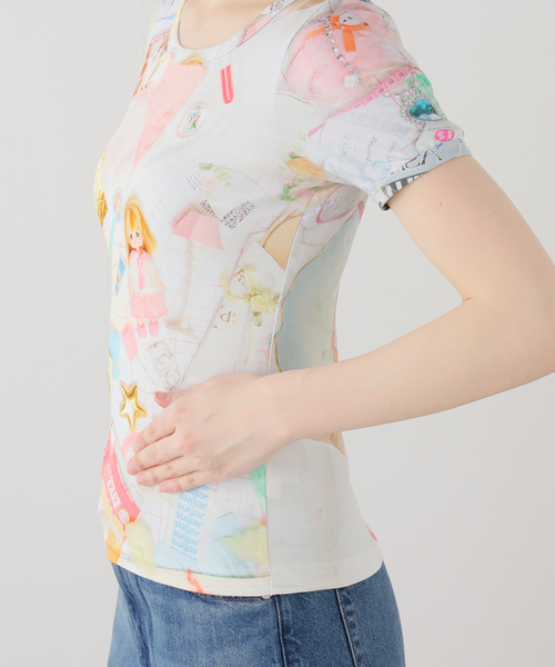tシャツ 「Ashley Williams」 BABY TEE レディース メンズの画像