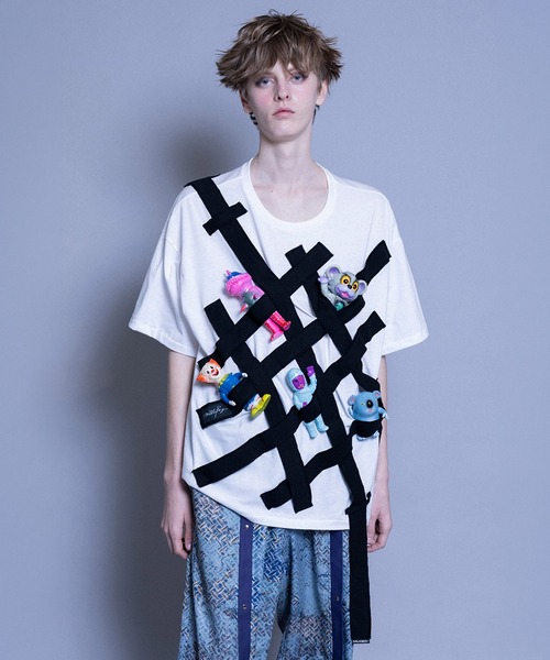 MILKBOY（ミルクボーイ） tシャツ CROSS BELT Tシャツ メンズ 