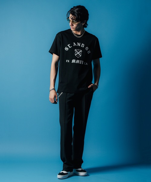 「CRIMIE」 イージーパンツ X-LARGE ブラック メンズの画像
