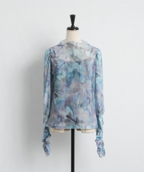 ☆tocco☆ tocco closet（トッコ クローゼット） 長袖カットソー M サックス