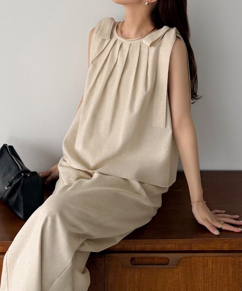 「callautia」 セットアップ SMALL アイボリー レディース_画像6