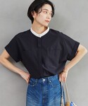 uvカット ブラウス シャツ 半袖 Breez...の詳細画像1