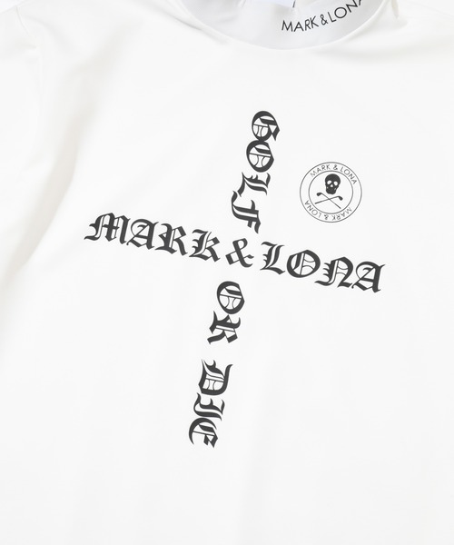 MARK&LONA（マークアンドロナ） tシャツ Croce Waffle Mock Neck Tee