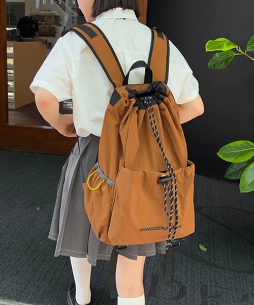 miniministore（ミニミニストア） デイバック リュック パラコード巾着