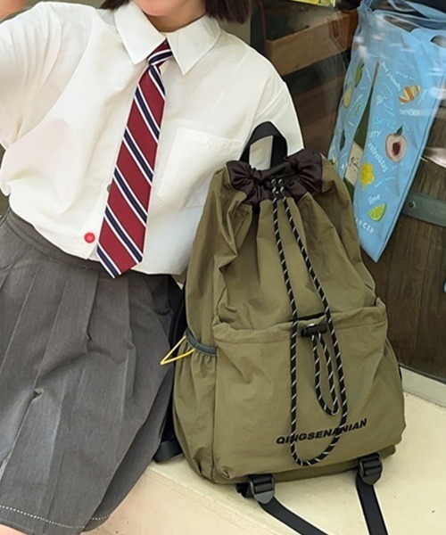 miniministore（ミニミニストア） デイバック リュック パラコード巾着