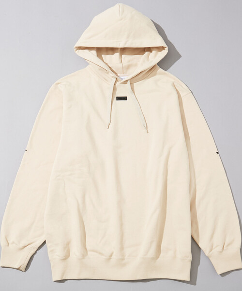 「CONVERSE TOKYO」 プルオーバーパーカー MEDIUM ベージュ メンズ_画像2