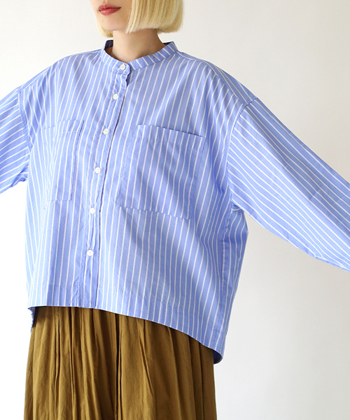 「e-zakkamania stores」 「mettre」長袖ブラウス フリー ベージュ レディース_画像8