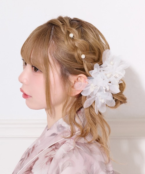 apres jour（アプレジュール） ヘアクリップ 「apres jour×ARIAZ」花