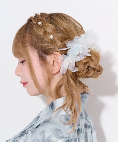apres jour（アプレジュール） ヘアクリップ 「apres jour×ARIAZ」花