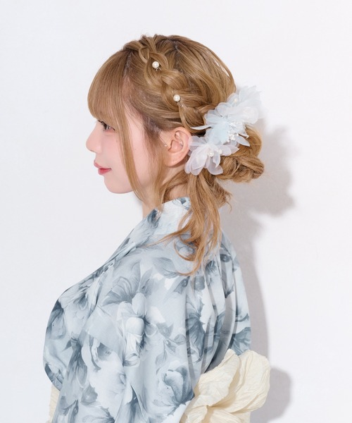 apres jour（アプレジュール） ヘアクリップ 「apres jour×ARIAZ」花