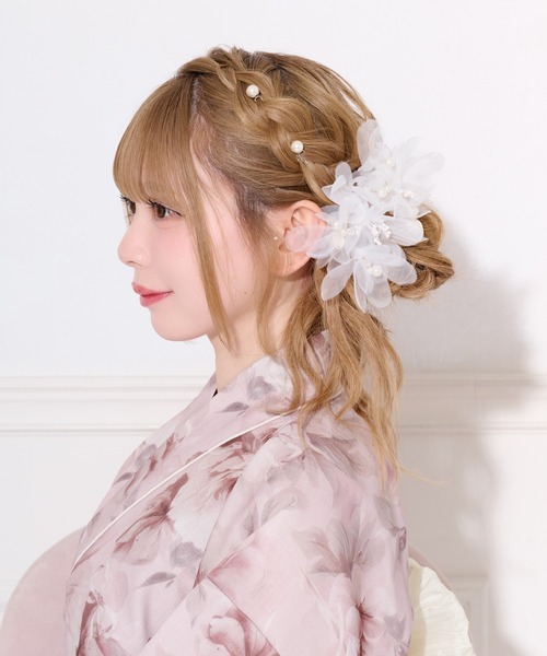 apres jour（アプレジュール） ヘアクリップ 「apres jour×ARIAZ」花
