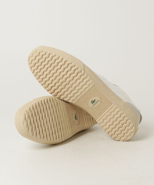 「LACOSTE」 ローカットスニーカー 26.0cm ホワイト メンズ_画像3