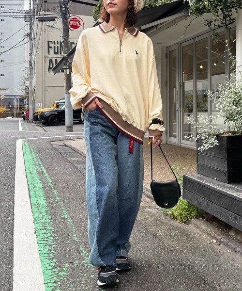 「DOUBLE NAME」 デニムパンツ FREE ブラック レディース_画像8