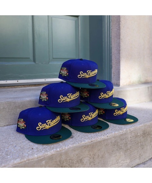 ニューエラ キャップ 帽子 メンズ ニューエラ「NEW ERA」 - サンフランシスコジャイアンツ「San Francisco Giants 59Fifty Battle of the Bay Dark Royal/… | NEW ERA