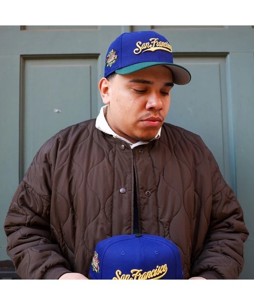 ニューエラ キャップ 帽子 メンズ ニューエラ「NEW ERA」 - サンフランシスコジャイアンツ「San Francisco Giants 59Fifty Battle of the Bay Dark Royal/… | NEW ERA | 04