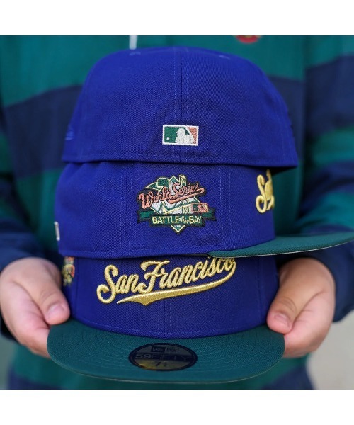 ニューエラ キャップ 帽子 メンズ ニューエラ「NEW ERA」 - サンフランシスコジャイアンツ「San Francisco Giants 59Fifty Battle of the Bay Dark Royal/… | NEW ERA | 03
