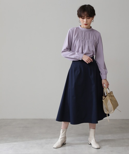 「N.（N. Natural Beauty Basic）」 長袖ブラウス MEDIUM オフホワイト レディース_画像5