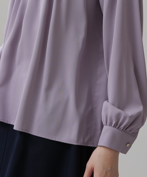 「N.（N. Natural Beauty Basic）」 長袖ブラウス MEDIUM オフホワイト レディース_画像6