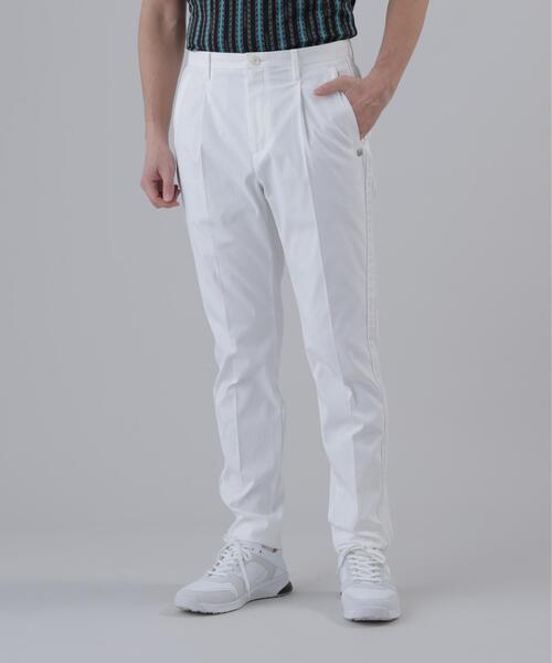 パンツ 「ストレッチ」ストレッチジャガードパンツ (MENS) メンズの画像