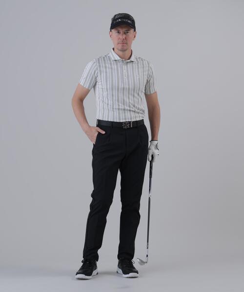 パンツ 「ストレッチ」ストレッチジャガードパンツ (MENS) メンズの画像